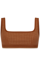 Load image into Gallery viewer, NAGNATA Houndstooth Wool Bralet

