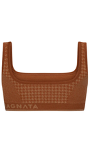 Load image into Gallery viewer, NAGNATA Houndstooth Wool Bralet
