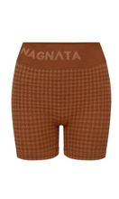 Load image into Gallery viewer, NAGNATA Houndstooth Wool Mini Short
