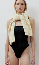 Load image into Gallery viewer, NAGNATA Pinstripe Wool Bodysuit
