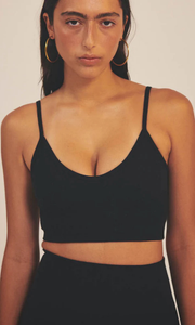 NAGNATA RYO Wool Rib Crop