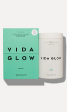 Load image into Gallery viewer, VIDA GLOW | Natural Marine Collagen Powder 270g Glass Tub Original

