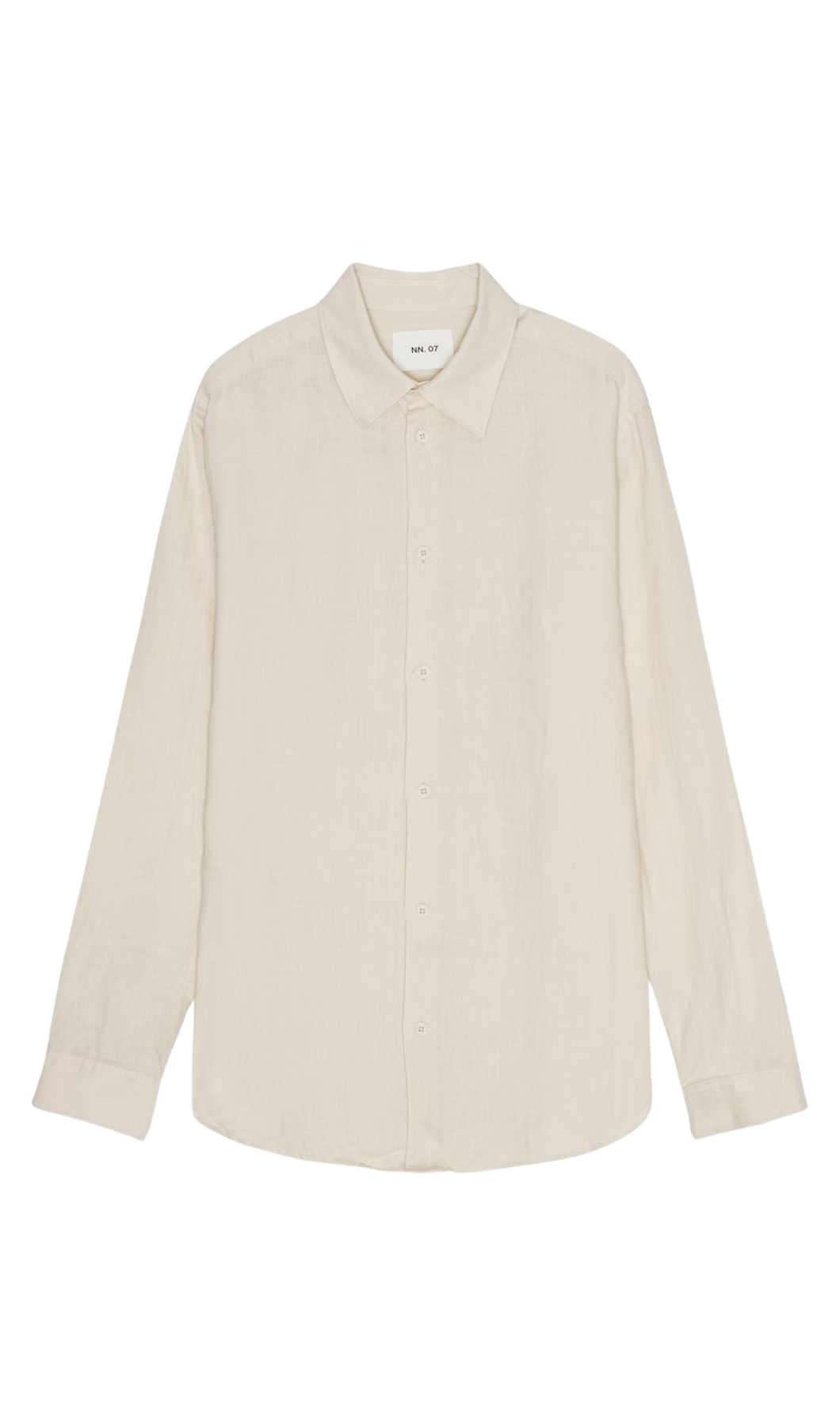 NN .07 Enzo Classic Collar Linen Shirt