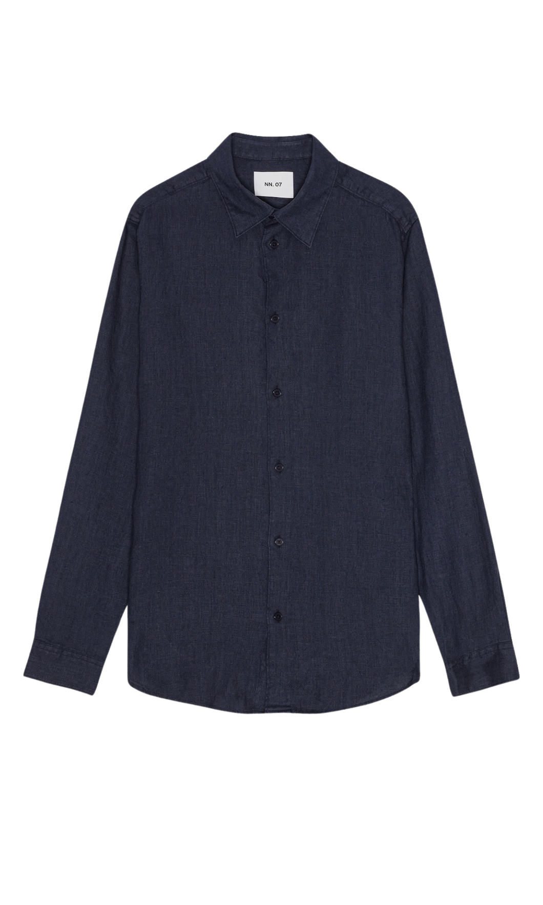 NN .07 Enzo Classic Collar Linen Shirt