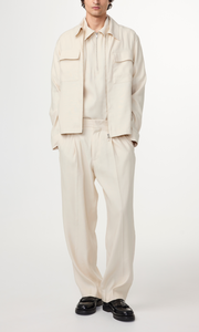 NN .07 Kay Relaxed Fit Linen Blend Trouser