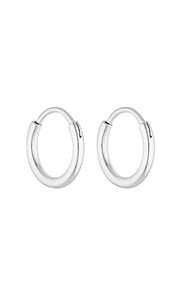 PORTER | 90's Hoops 20mm - Silver