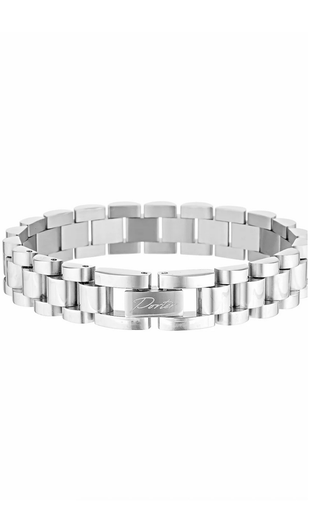 PORTER | Baby Link Bracelet - White Gold