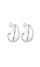 Load image into Gallery viewer, PORTER Blob Earrings Silver
