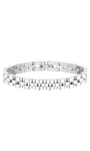 Load image into Gallery viewer, PORTER | Fine Baby Link Bracelet - White Gold
