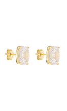 Load image into Gallery viewer, PORTER Oval Studs 2ct Gold

