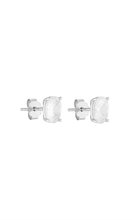 Load image into Gallery viewer, PORTER Oval Studs Silver
