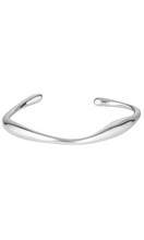 Load image into Gallery viewer, PORTER | Pond Bangle - White Gold
