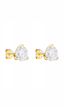 Load image into Gallery viewer, PORTER Round Studs 2ct Gold
