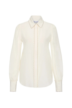 Load image into Gallery viewer, REBECCA VALLANCE MARIETTA SHIRT CREAM SAINTE
