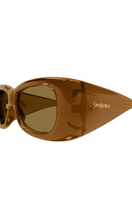 Load image into Gallery viewer, Saint Laurent Howl Sunglasses SL 901 in Brown at SAINTE
