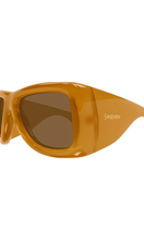 Load image into Gallery viewer, Saint Laurent Howl Sunglasses SL 902 in Brown at SAINTE
