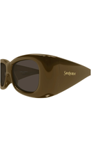 Load image into Gallery viewer, Saint Laurent Howl Sunglasses SL 902 in Brown at SAINTE
