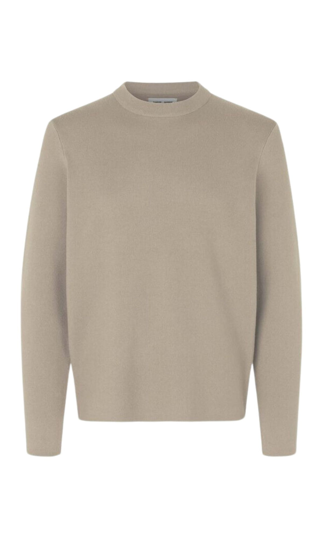 SAMSOE-SAMSOE-Gunan-Crew-Neck-Jumper-10490-Pure-Cashmere-Men's-Fashion-Clothing-Amara-Home