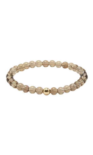 SPIRITUS STONES Calming Light Bracelet with Smokey Quartz