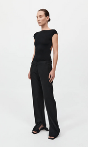 ST. AGNI 90s Split Leg Pants