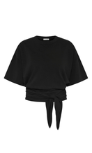 Load image into Gallery viewer, ST. AGNI Cotton Jersey Split Back Tee
