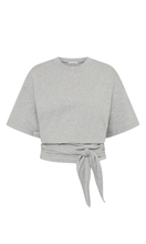 Load image into Gallery viewer, ST. AGNI Cotton Jersey Split Back Tee
