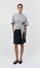 Load image into Gallery viewer, ST. AGNI Cotton Jersey Split Back Tee
