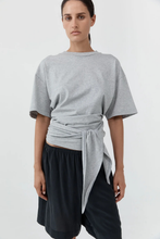 Load image into Gallery viewer, ST. AGNI Cotton Jersey Split Back Tee
