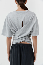 Load image into Gallery viewer, ST. AGNI Cotton Jersey Split Back Tee
