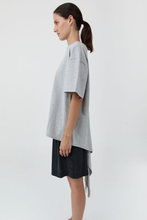 Load image into Gallery viewer, ST. AGNI Cotton Jersey Split Back Tee
