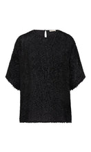 Load image into Gallery viewer, ST. AGNI Feathered Silk Tee
