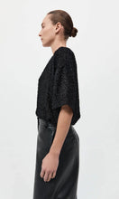 Load image into Gallery viewer, ST. AGNI Feathered Silk Tee
