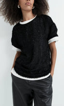 Load image into Gallery viewer, ST. AGNI Feathered Silk Tee
