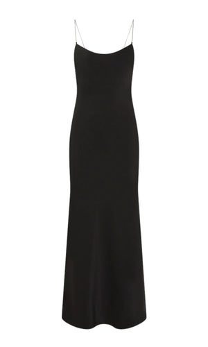 ST. AGNI Fine Chain Silk Slip Dress