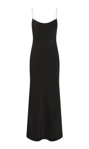 ST. AGNI Fine Chain Silk Slip Dress