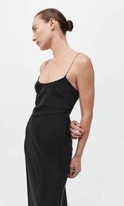 ST. AGNI Fine Chain Silk Slip Dress