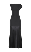Load image into Gallery viewer, ST. AGNI Fine Jersey Circle Hem Dress
