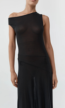 Load image into Gallery viewer, ST. AGNI Fine Jersey Off Shoulder Dress
