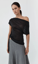 Load image into Gallery viewer, ST. AGNI Fine Jersey Off Shoulder Top
