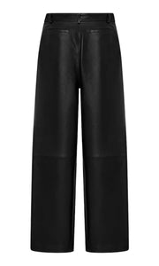 ST. AGNI Leather Balloon Pants