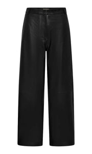 ST. AGNI Leather Balloon Pants