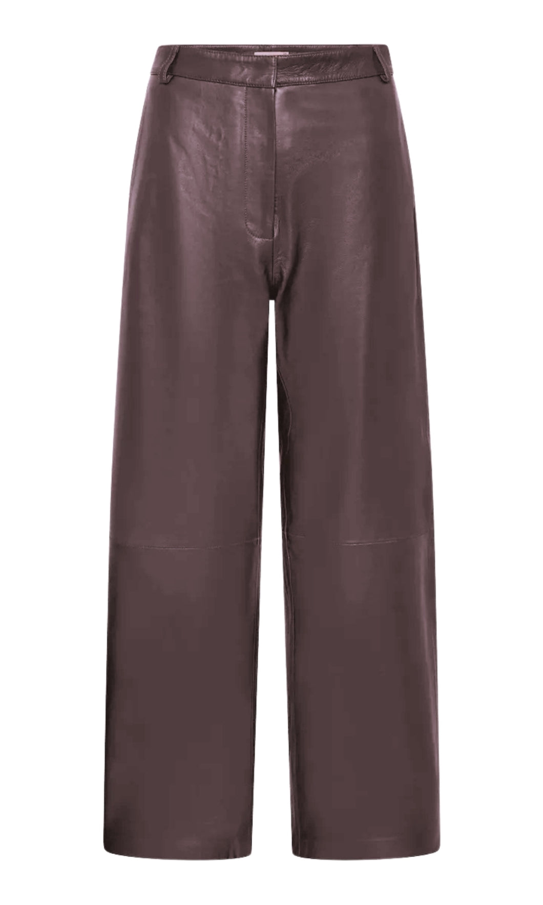 ST. AGNI Leather Balloon Pants