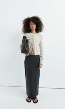 Load image into Gallery viewer, ST. AGNI Leather Column Skirt
