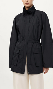 ST. AGNI Paper Taffeta Parka