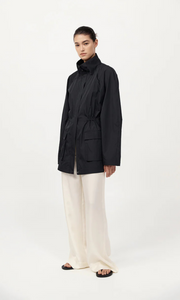 ST. AGNI Paper Taffeta Parka