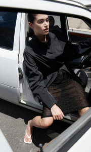 ST. AGNI Paper Taffeta Parka