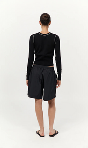 ST. AGNI Paper Taffeta Short