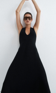 ST. AGNI Sculpted Knit Dress