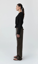 Load image into Gallery viewer, ST. AGNI Stretch Silk Bateau Top
