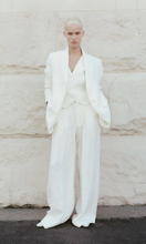 Load image into Gallery viewer, ST. AGNI Tailored Linen Vest
